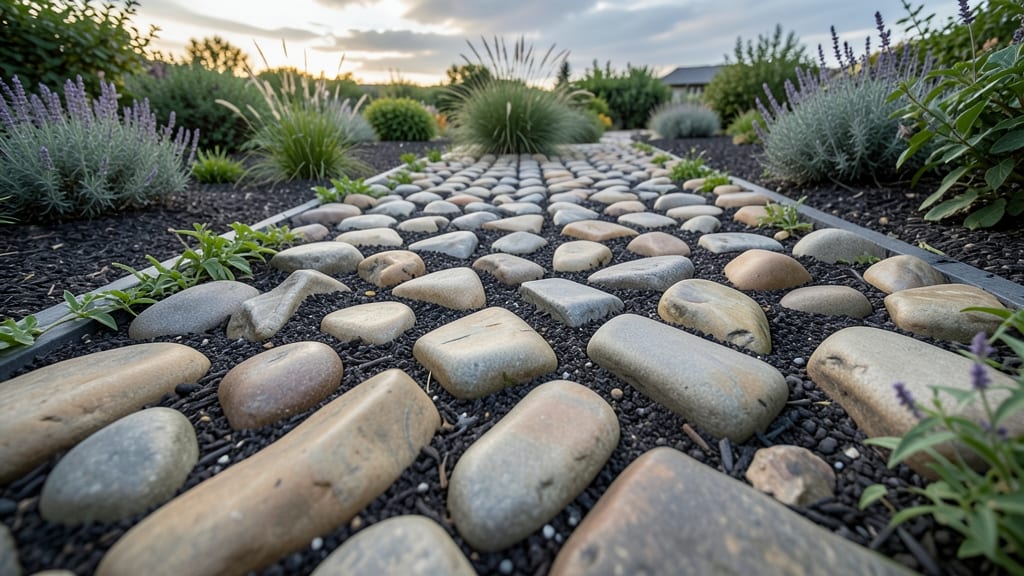 Modern Geometric Rock Pattern