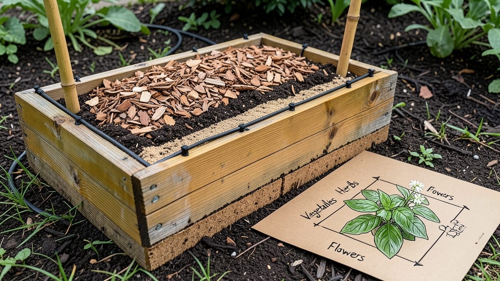Raised Bed Plans: Precision-Cut Diagrams for Customizable Garden Layouts
