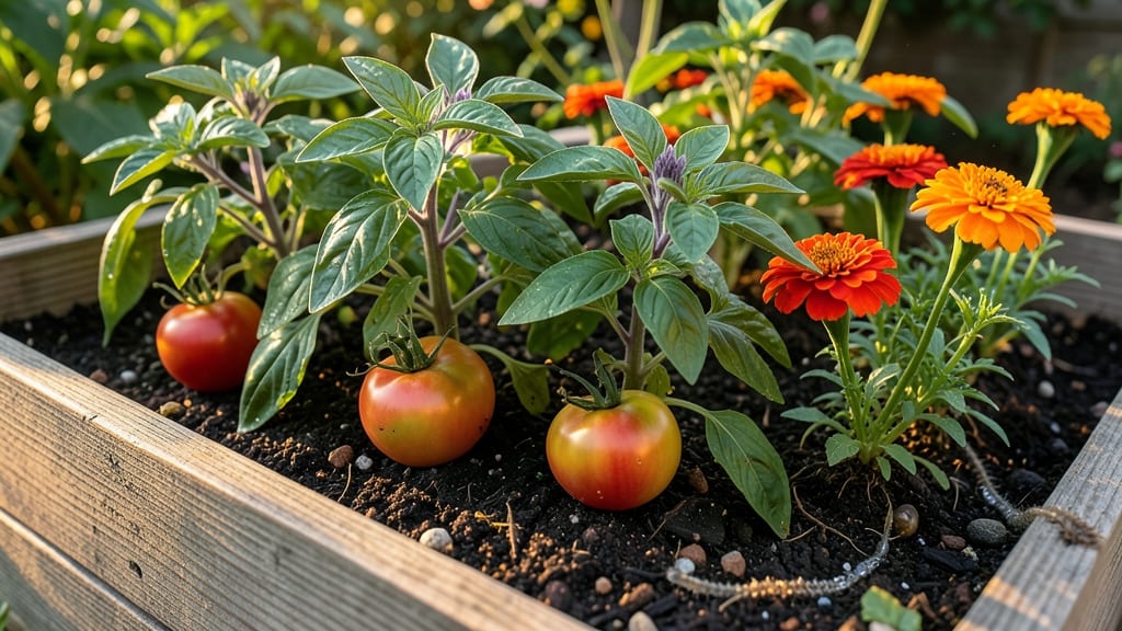 Companion Planting Raised Bed