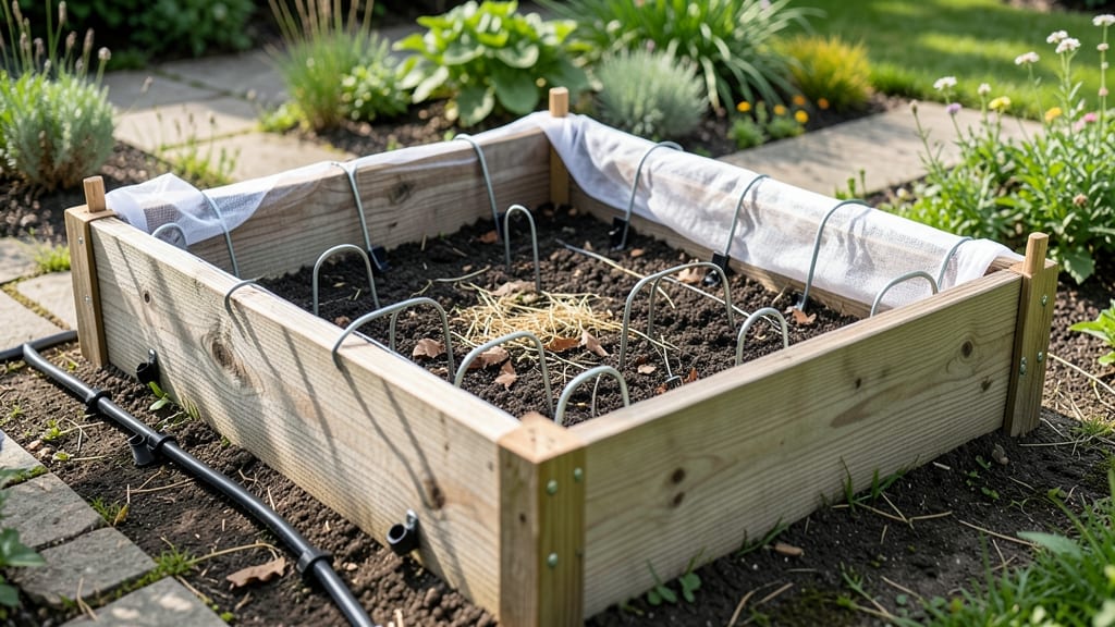 Raised Bed Hoops Recipe: Sturdy Wire Frames for Square Foot Gardening