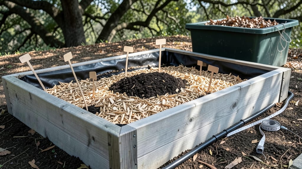 Raised Bed Layout: Modular Grid for Precision Plant Zones