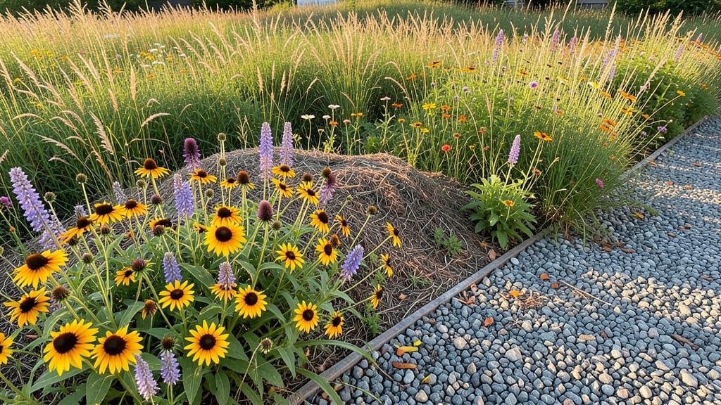 Wildflower Meadow Gravel Border