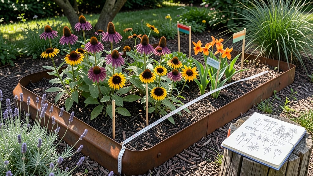 How to Design Flower Bed Layout: Bold Curb Appeal With Year-Round Color