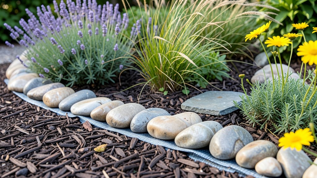 Stone Flower Bed Edging: Timeless Elegance With Built-In Weed Control