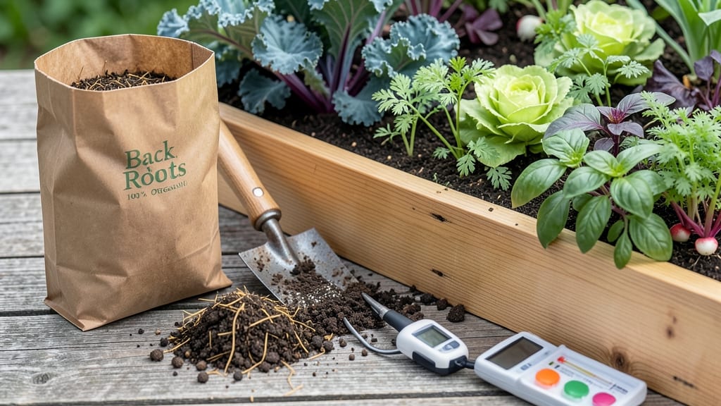 Back to Roots Organic Raised Bed Soil: Science-Backed Loam for Thriving Orchids