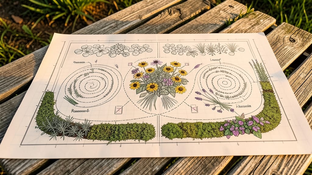 Flower Bed Blueprints: Precision Layouts for Year-Round Visual Impact