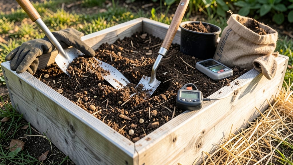 Raised Planter Bed Soil: Layered Loam Formula for Lush, High-Yield Vegetables