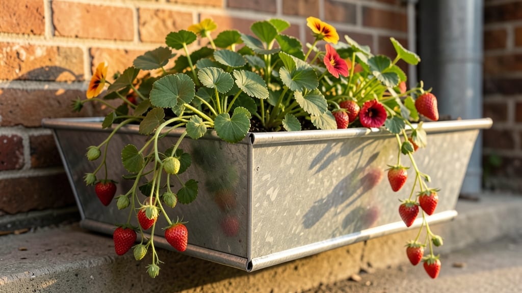 Galvanized Metal Troughs with Cascade Design