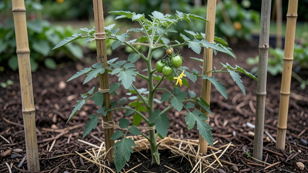 Garden Bed Stakes: Modular Height Adjustment for Climbing Plants