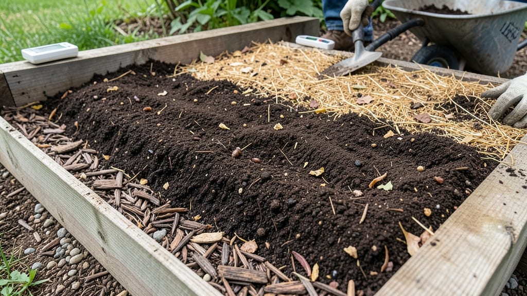 Raised Garden Bed Soil: Layered Loam Blend for Bountiful Vegetables