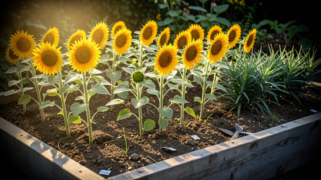 Sunflower Succession Planting For Continuous Bloom