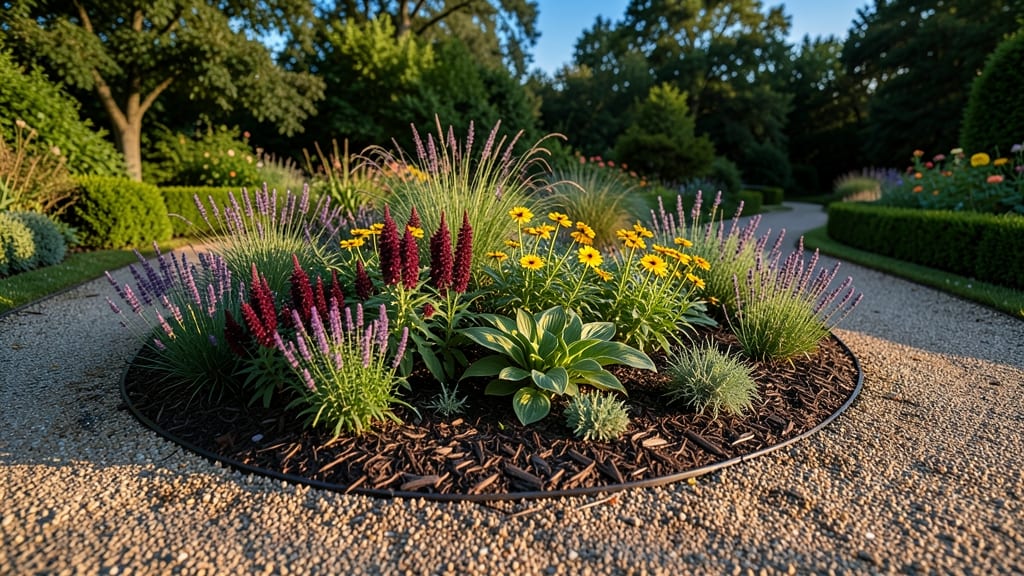 Pathway Border Flower Bed
