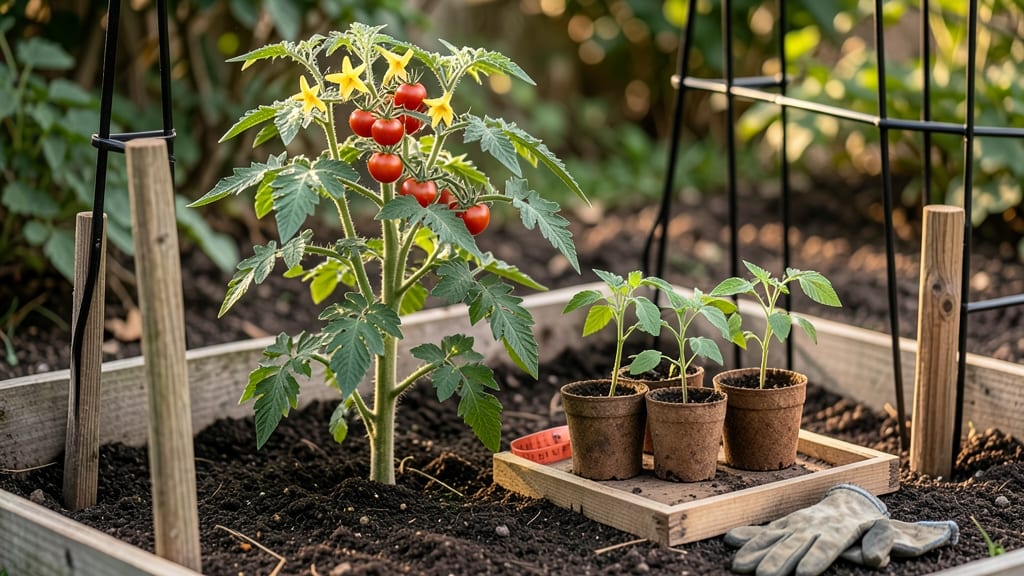 Raised Bed Garden Tomato Spacing: Science-Backed Layouts for Bushy Vines and Big Harvests