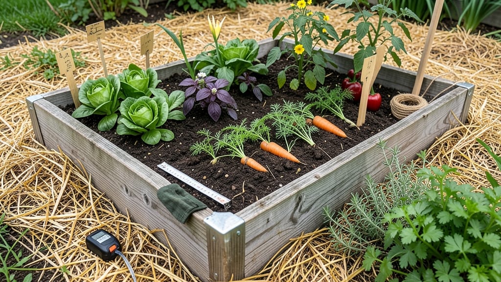 Raised Garden Bed Layout Designs: Modular Pathways for Year-Round Plant Rotation