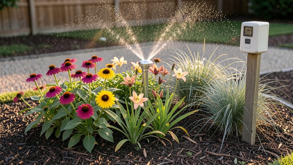 Flower Bed Sprinkler System: Precision Watering for Thriving Plants All Season