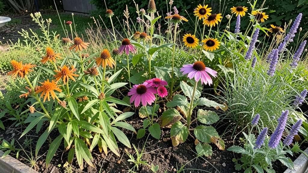 Perennial Pollinator Blend: Year-Round Blooms That Attract Bees, Butterflies